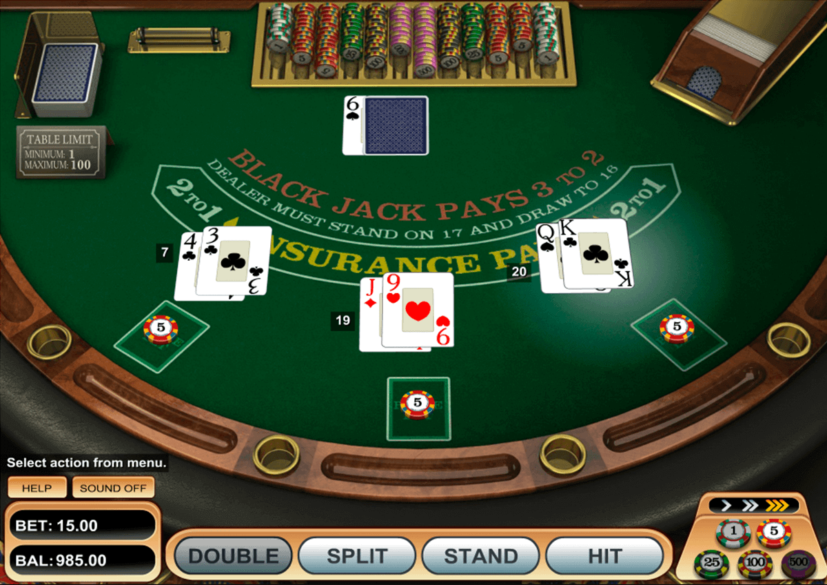 Blackjack free games to play